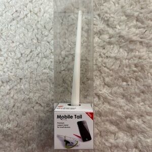Design Ideas Tail Moble Device Premium Support Stand - White